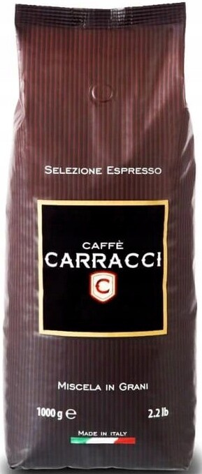 Kávová Káva Pro Znalosti Italské Carracci Napoli Miscela V Grani Italy