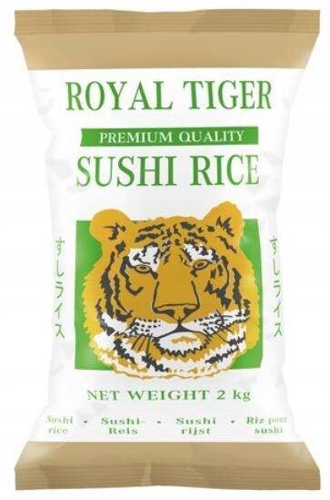 2x Rýže na sushi Royal Tiger Premium 2 kg