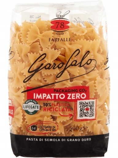 7X Garofalo Farfalle 500 Gr č.78 italský těstoviny