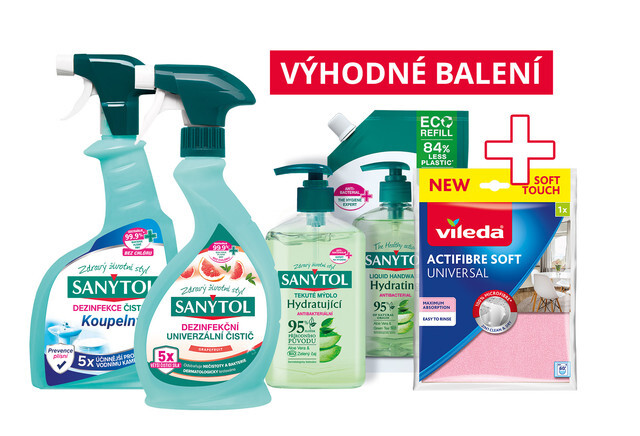 Sanytol balení úklid a hygiena
