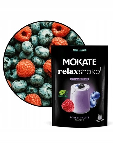 17x Shake Mléčný Relax Za Studena Lesní Ovoce Ovocný Milk Mokate 27G