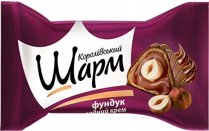 Aim Čokoládové oplatky Abk Royal Charm s celými lískovými oříšky 2,2 kg