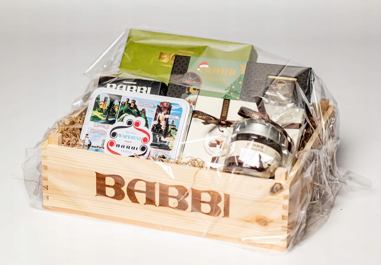 Babbi Cesto Rimini Dárkový set italských sladkostí
