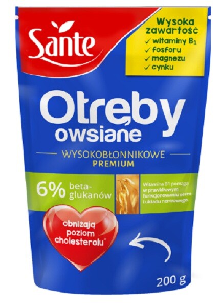 13X Sante Ovesné otruby Vláknina 200 g