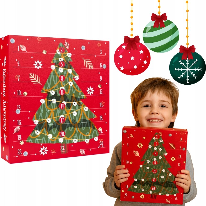 Adventní Kalendář Čaj 24 Sáčků Premium Vánoční 2025