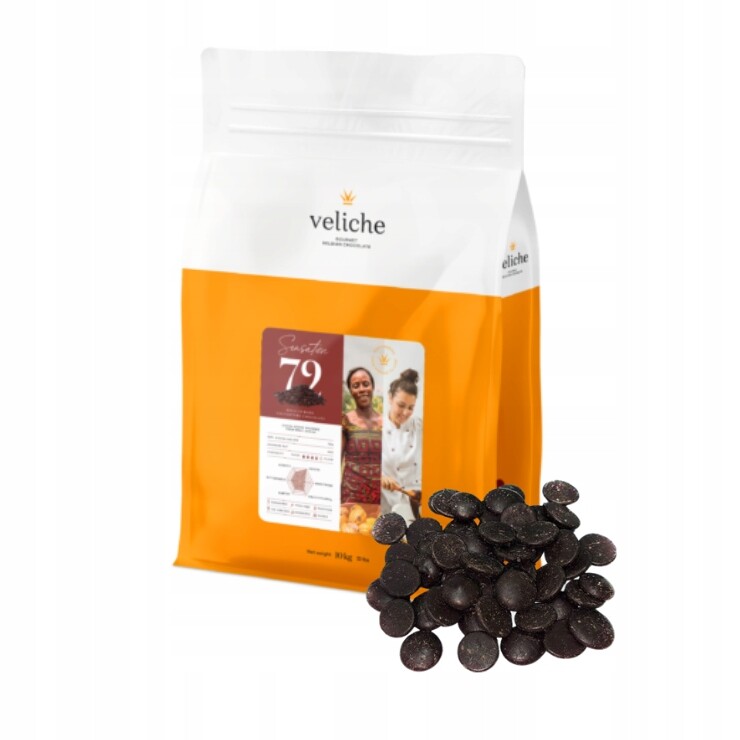 Dark Sensation 72% – Tmavá čokoláda 72% – balení 2,5 kg