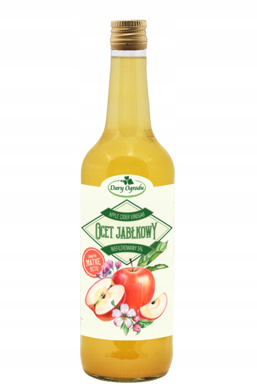 Jablečný ocet Dary Ogrodu 700 ml
