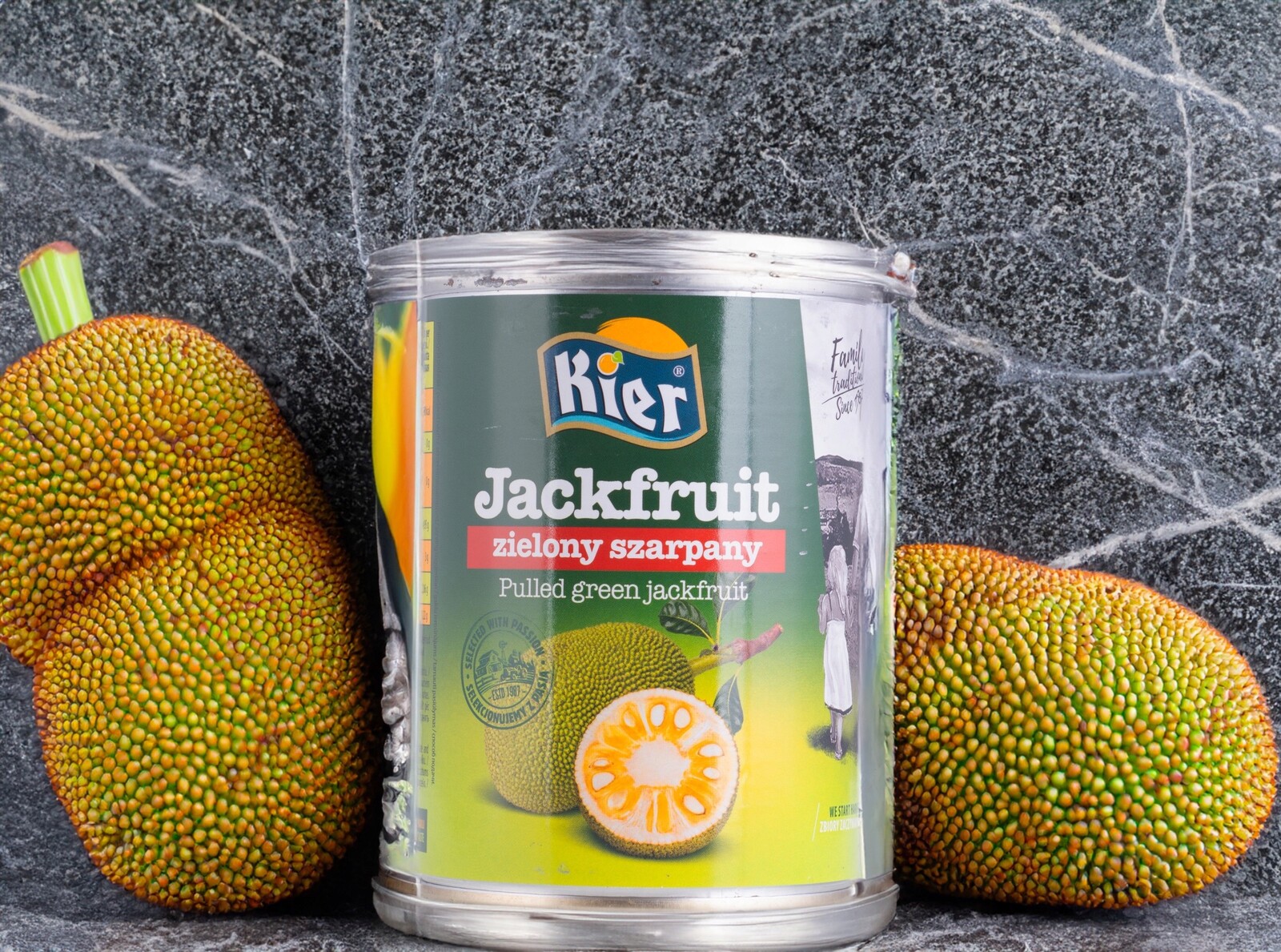 Kier Jackfruit zelený trhaný 540g/280g