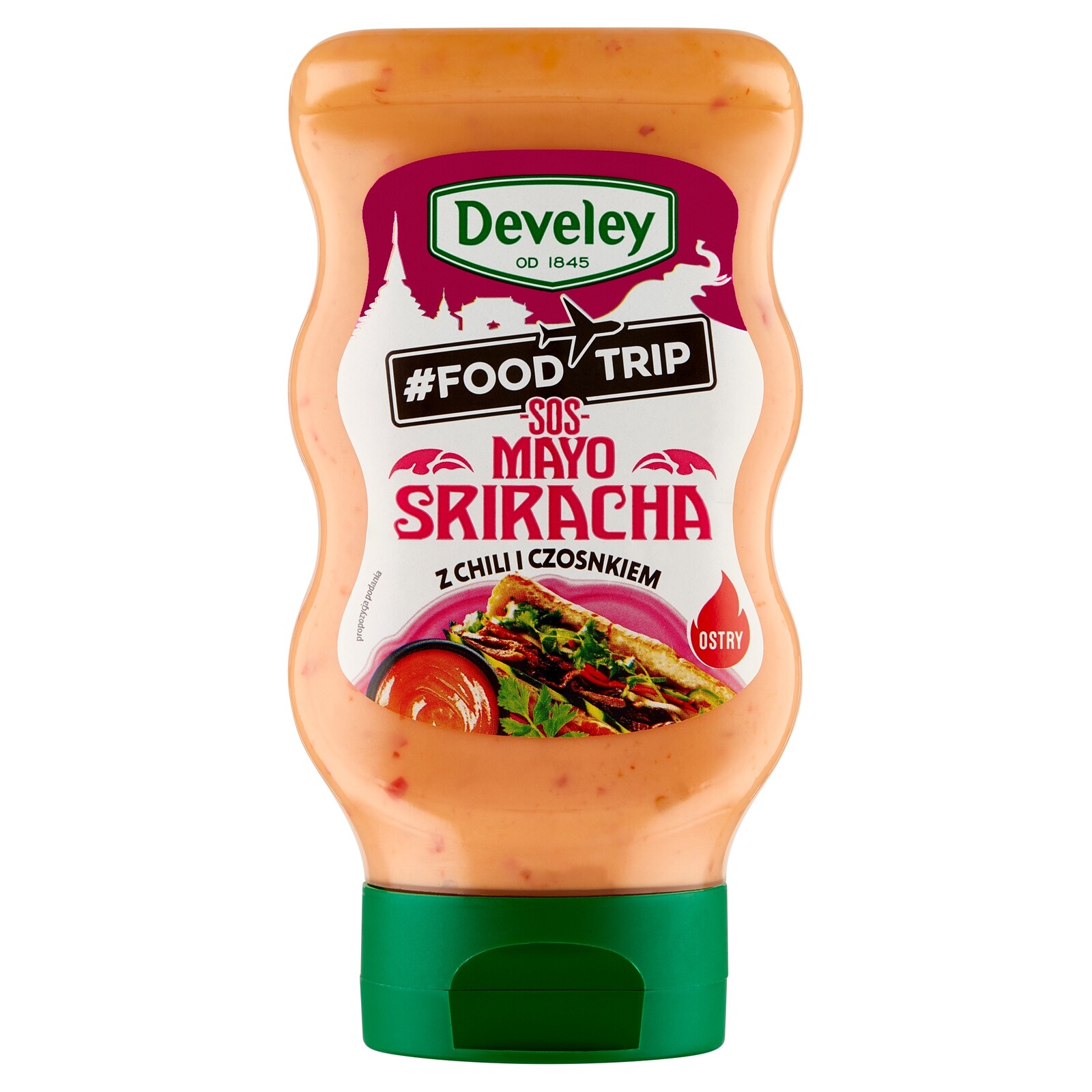 Vivio Mayo Sriracha-omáčka v thajském stylu 300 ml Develey