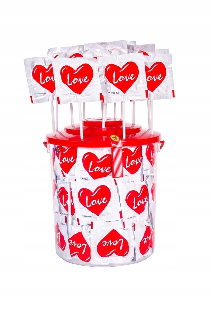 2x Lízátko srdce Love 80x12g