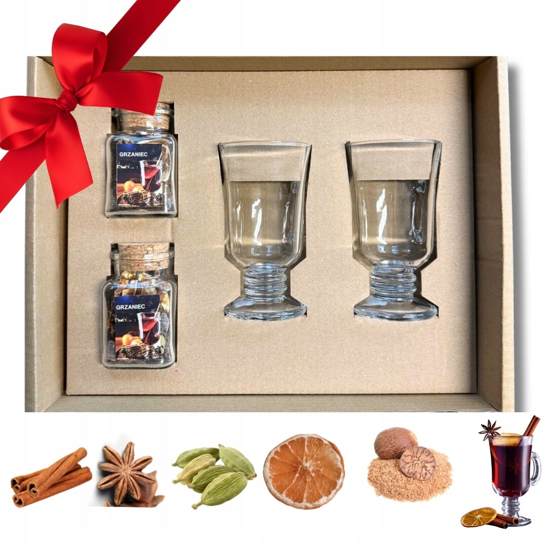 Dárková sada Dárek na svařené víno k Vánocům, Mikuláši čaj Diy