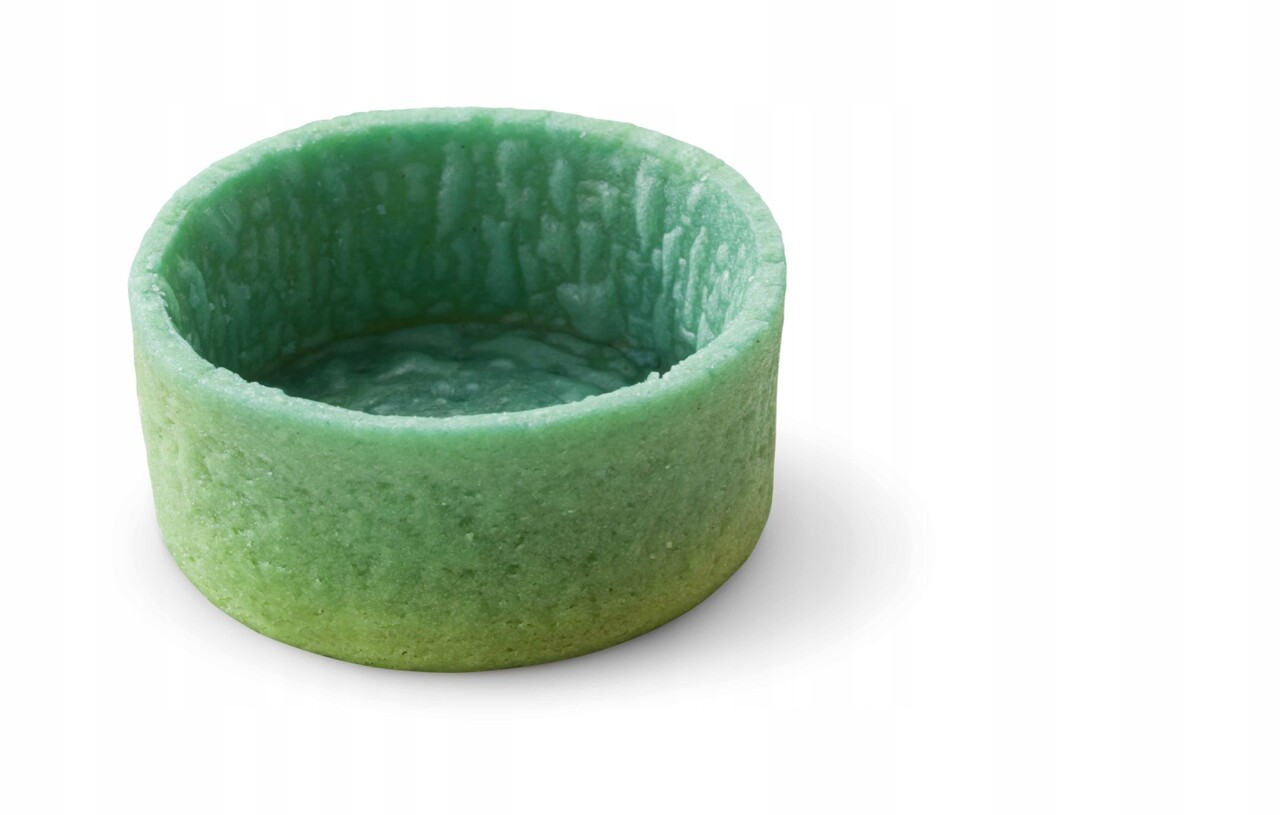 Tartaletky Mini univerzální Filigrano Vegan zelené kulaté 3,8 cm 7407212