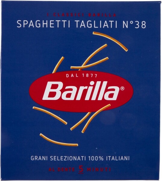 7 x Těstoviny Spaghetti tagliati Barilla 500 g