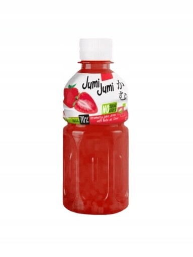 9x Jumi Jumi Nápoj s jahodovou příchutí s Nata De Coco 70% 320 ml
