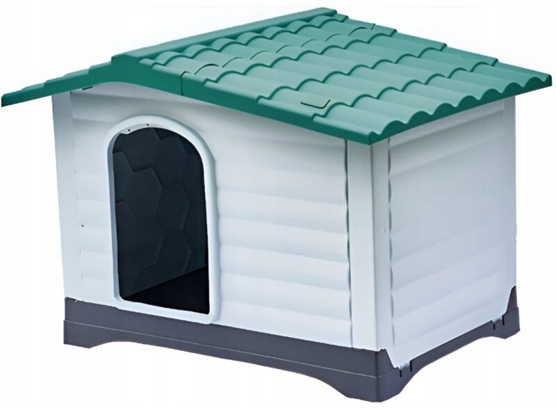 Max 424S plastová bouda pro psa zelená 69 x 91,5 x 66 cm