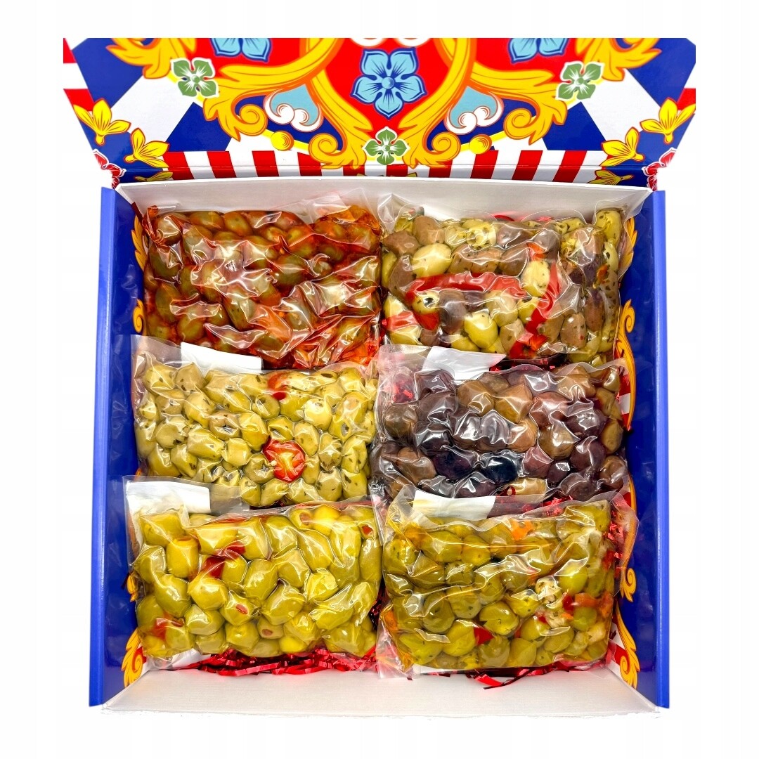 Sada Chuťových oliv – pro milovníky středomořské kuchyně 3 kg