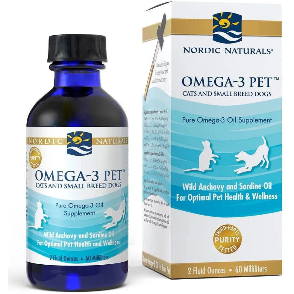 Nordic Naturals Omega-3 Pet 60 ml