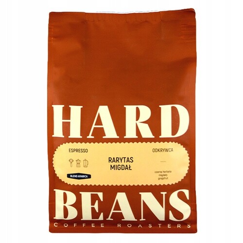 káva Hard Beans Rarytas Mandle 1 kg Espresso