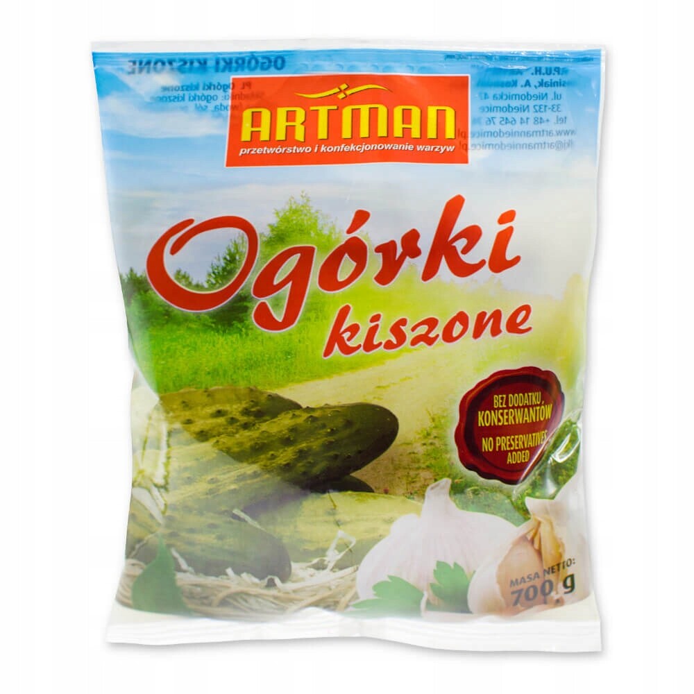 Artman Kysané okurky 700 g