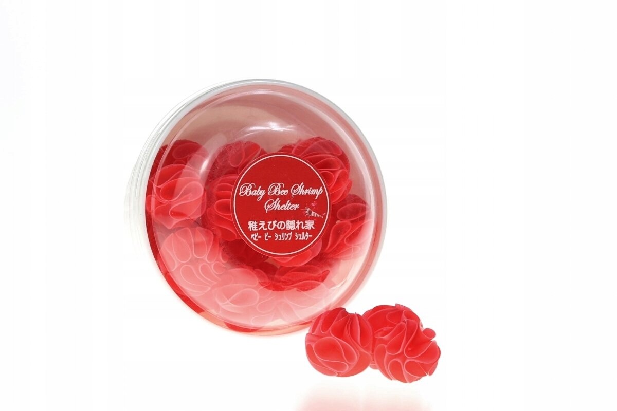 Úkryt Pro Krevety, Potěr, Trubičky, Úkryt, Domečky, Červené, 20 Ks