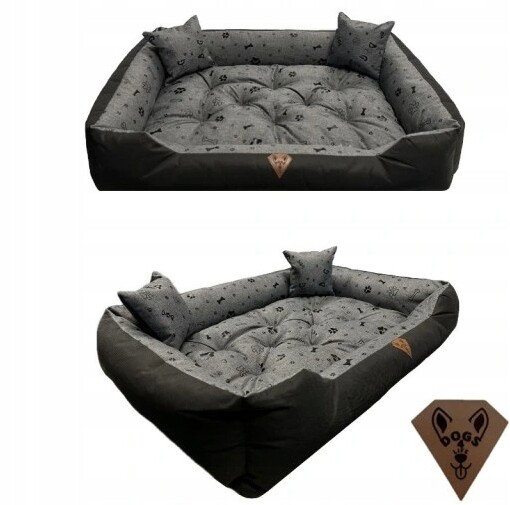 Pelíšek Pro Psa 100x75 Voděodolná Matrace Kotec Potah S Pevnými Tlapkami