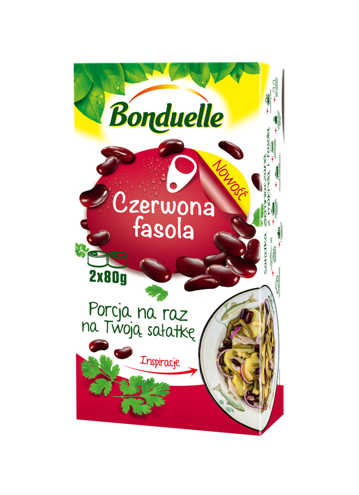 Bonduelle Červené fazole 2 x 80 g