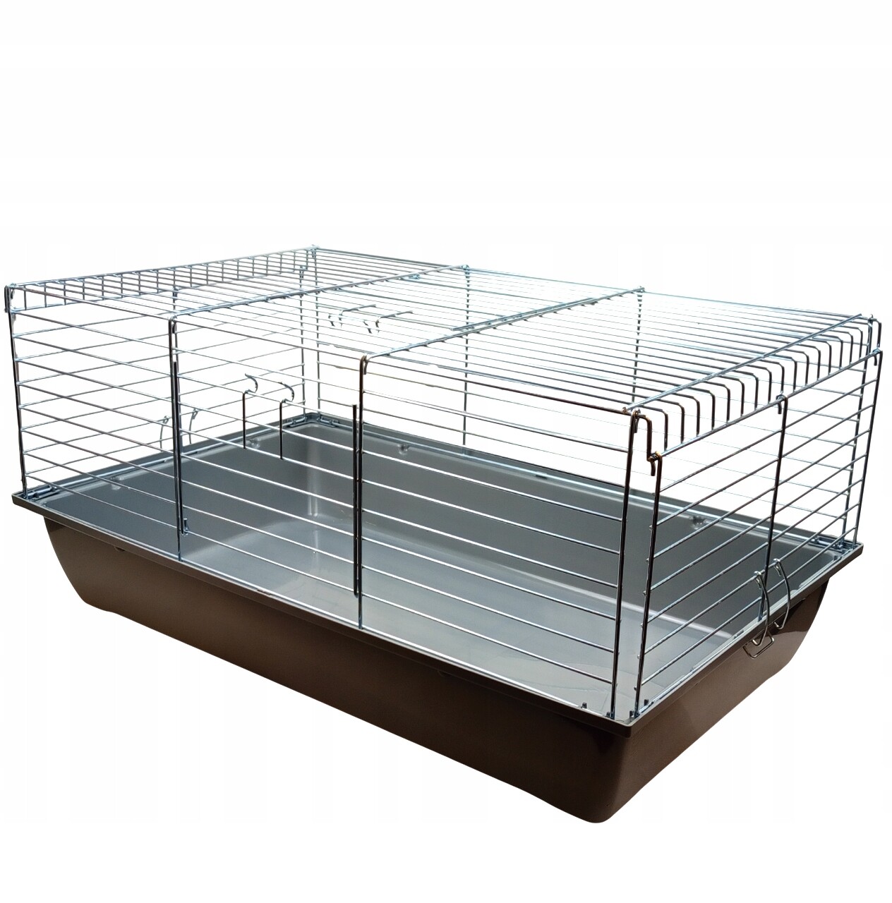 Klec Pro Králíka Morče 80 CM Pozink Silná, Stabilní, Z Hrubého Drátu