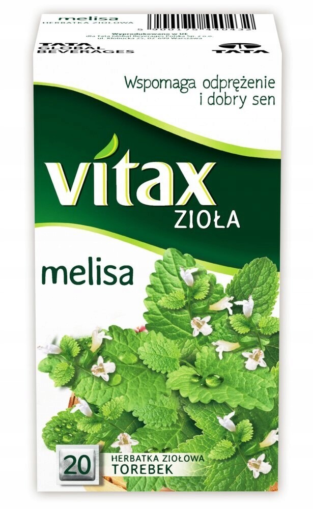 11 x Vitax Bylinky Melisa 20 sáčků