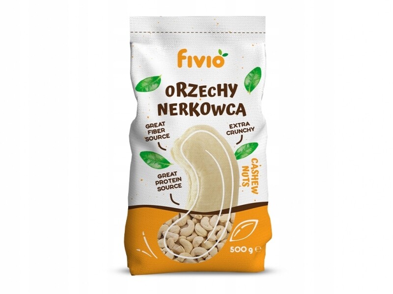 Kešu Ořechy 500 g Fivio