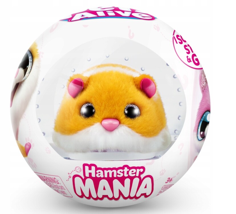 Zuru Pets Alive Hamster Mania Interaktivní jezdící Křeček Rudy 9543GQ1