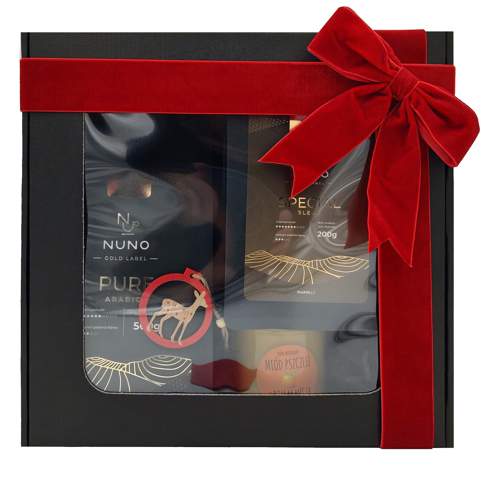 Dárek Box Mikuláš Vánoce Káva Nuno Gold Med