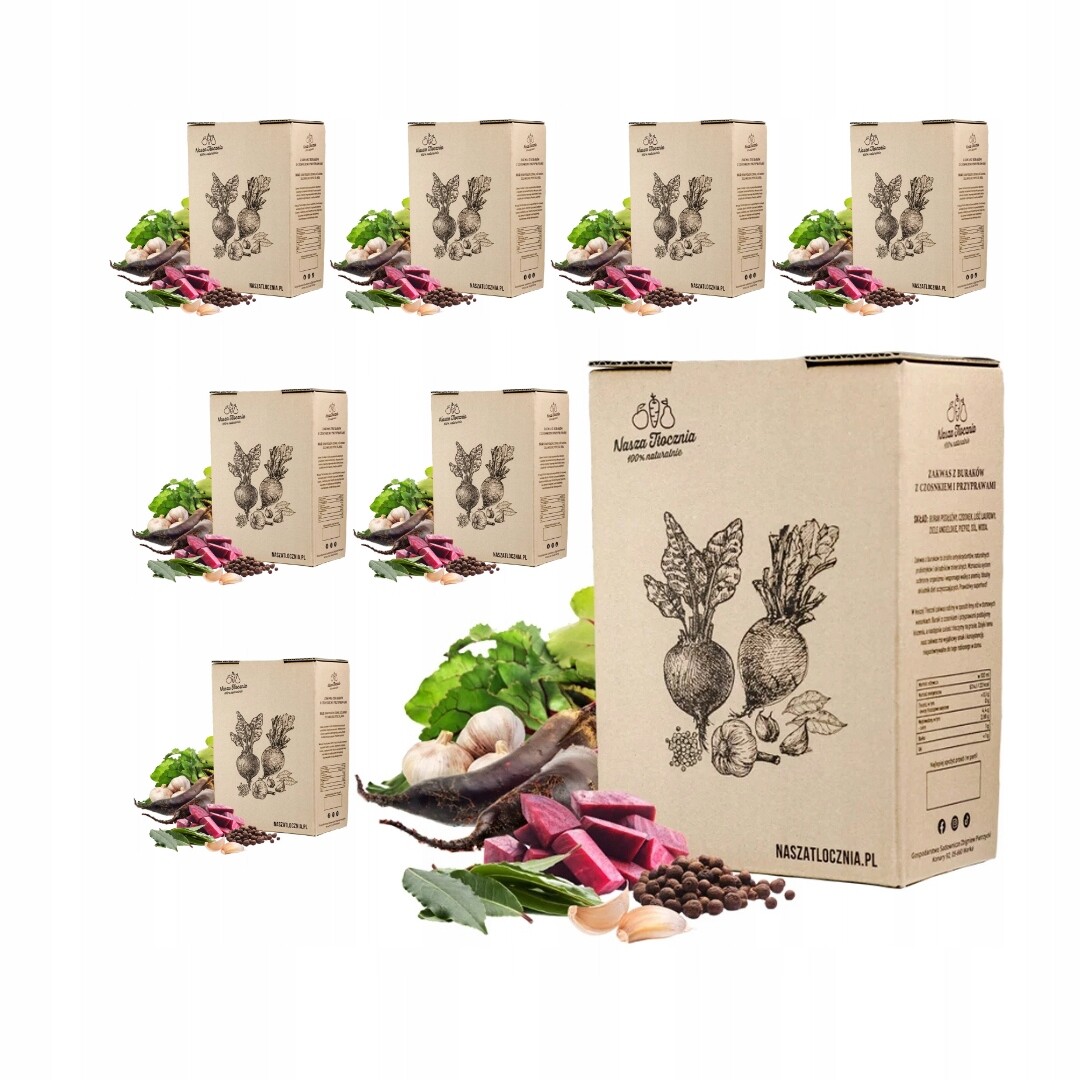 Kvásek z červené řepy 8 x 3 l