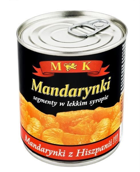 Mk Mandarinky segmenty v lehkém sirupu 312 g