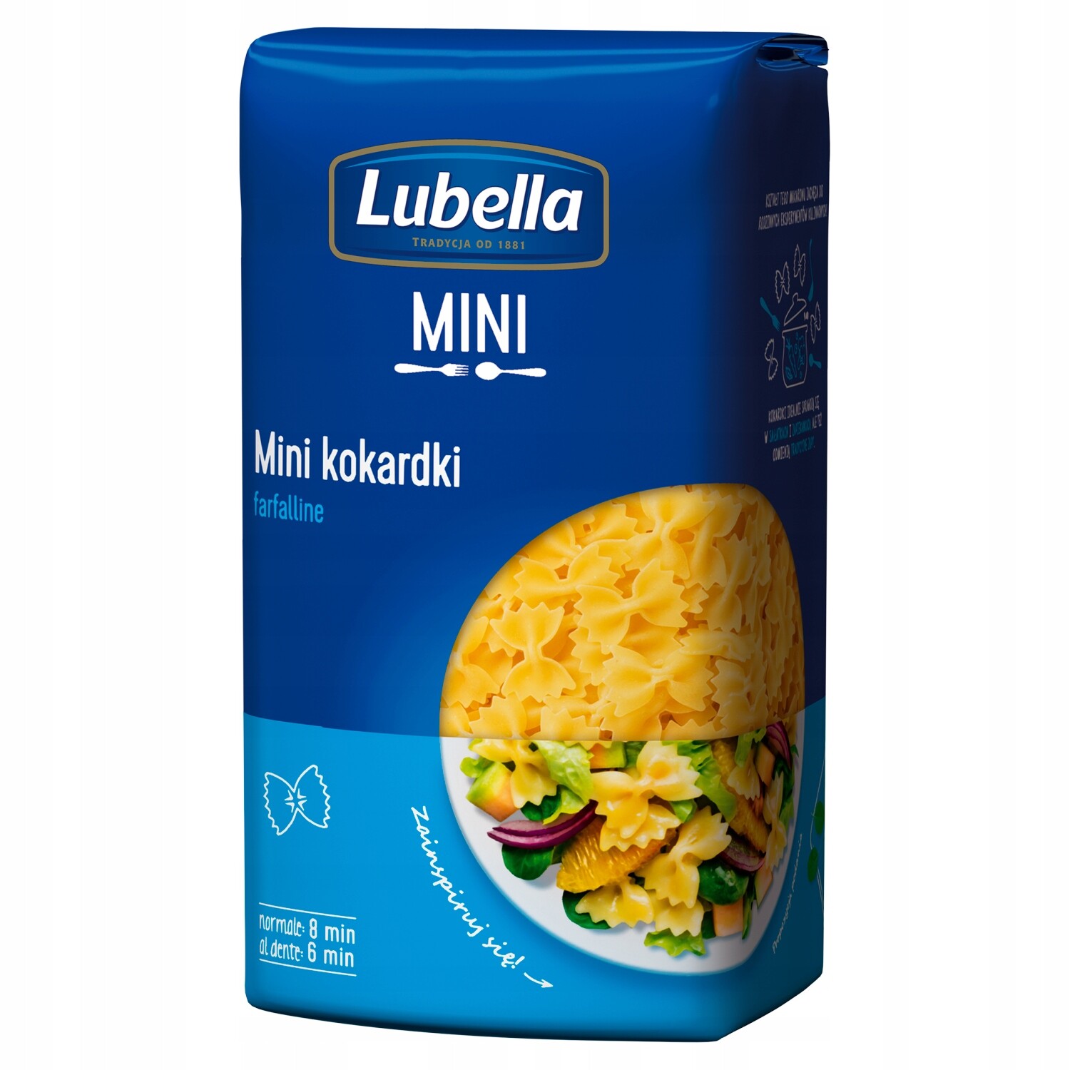 7X Lubella Těstoviny Mini mašličky farfalline 400 g