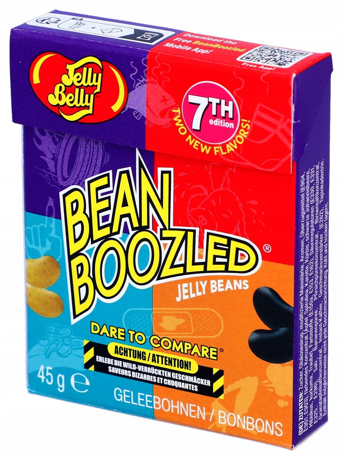 Bonbóny Fazolky Všech Chutí 7. edice Bean Boozled 45g příchutě z Usa Jelly