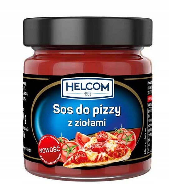 6 x Helcom Omáčka na pizzu s bylinkami 190 g