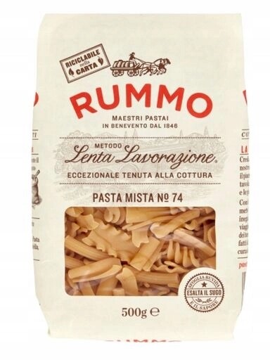 8 x Těstoviny pasta mista n. 74 500 g Rummo