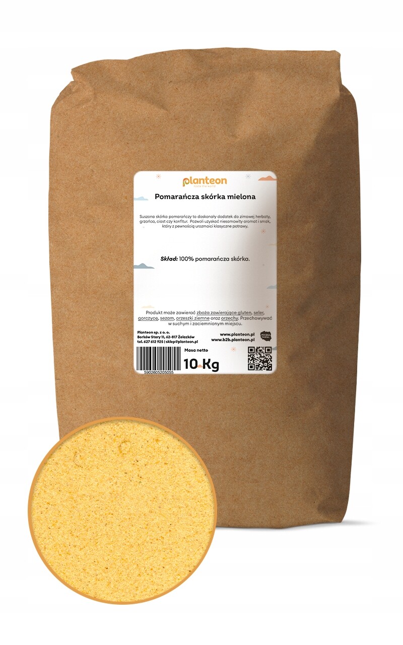 Pomeranč mletá kůra 10 kg