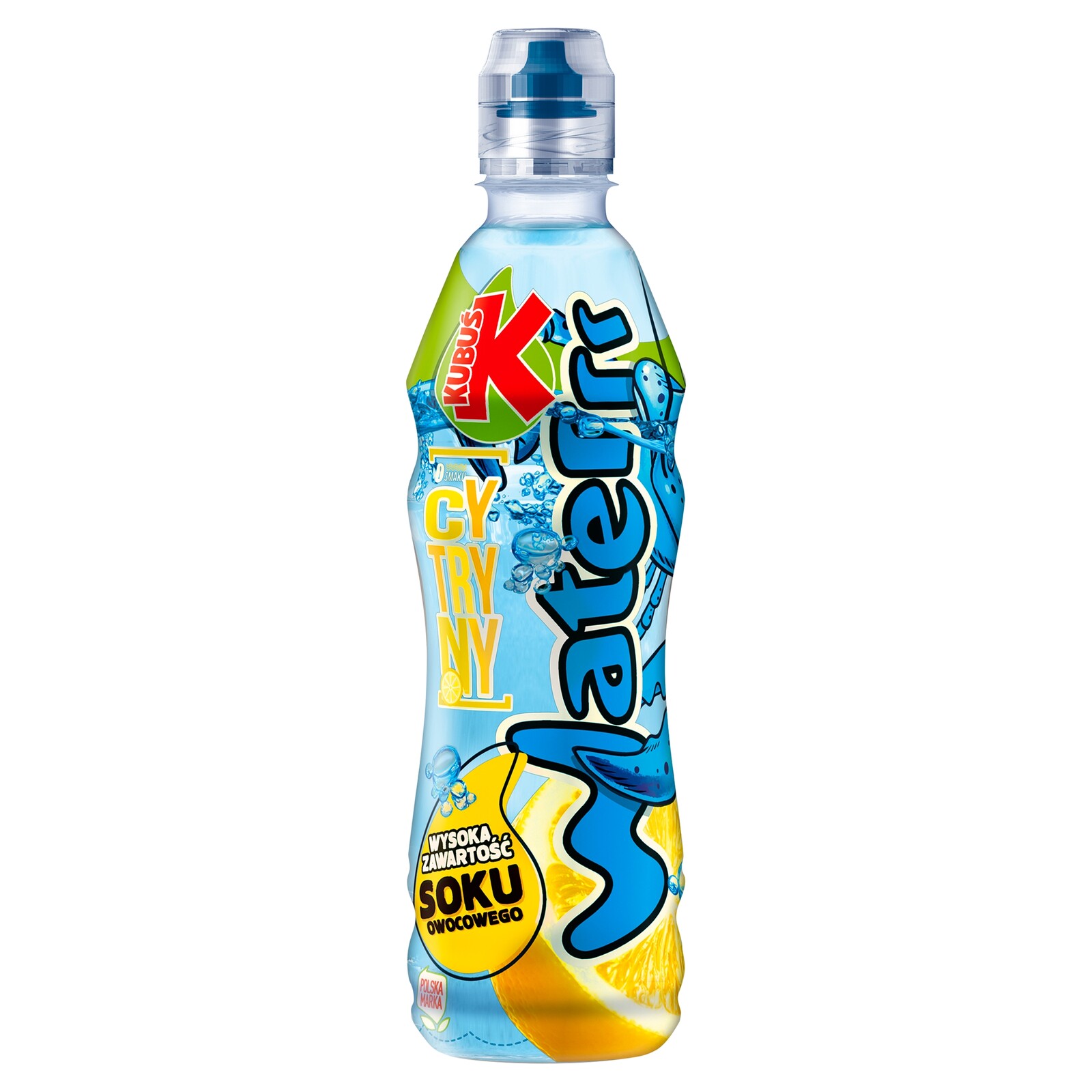 Kubuś Waterrr Nápoj s příchutí citronu 500 ml