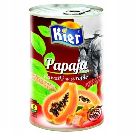 Kier Papája kousky v lehkém sirupu 425 g