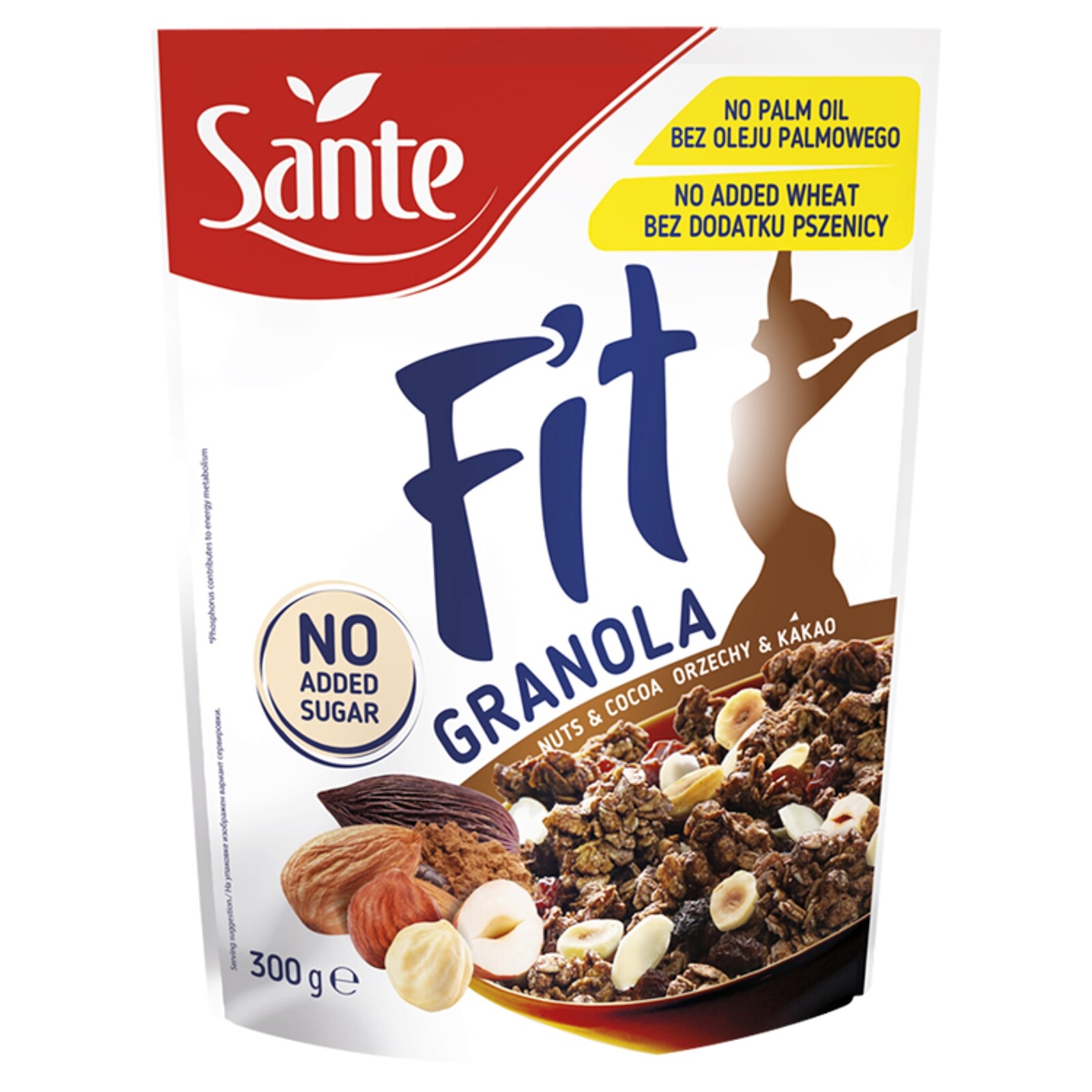 5X Sante Fit Granola Kakaové ořechy 300 g