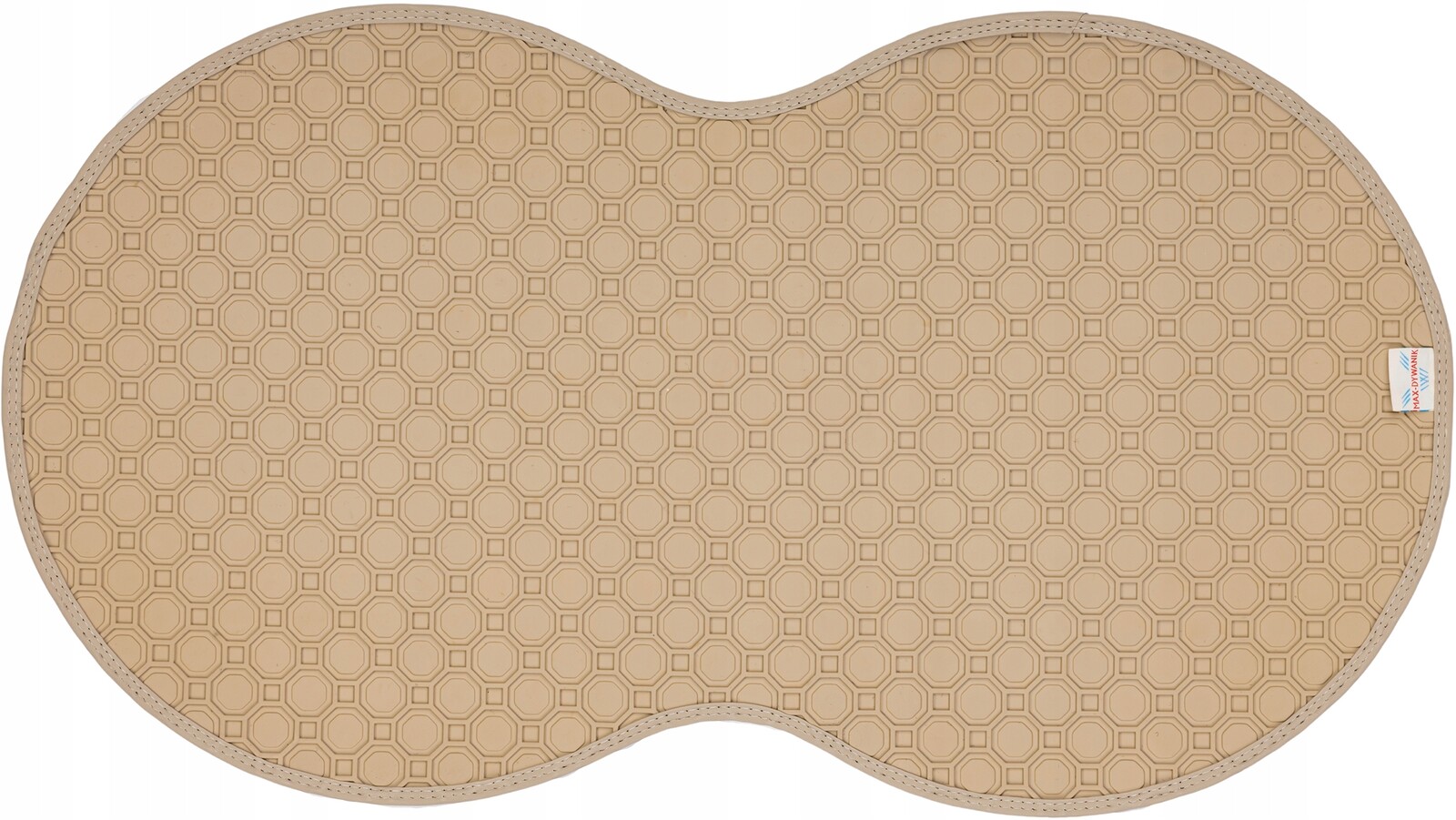 Podložka pod misku pro psa kočku béžová 41x74