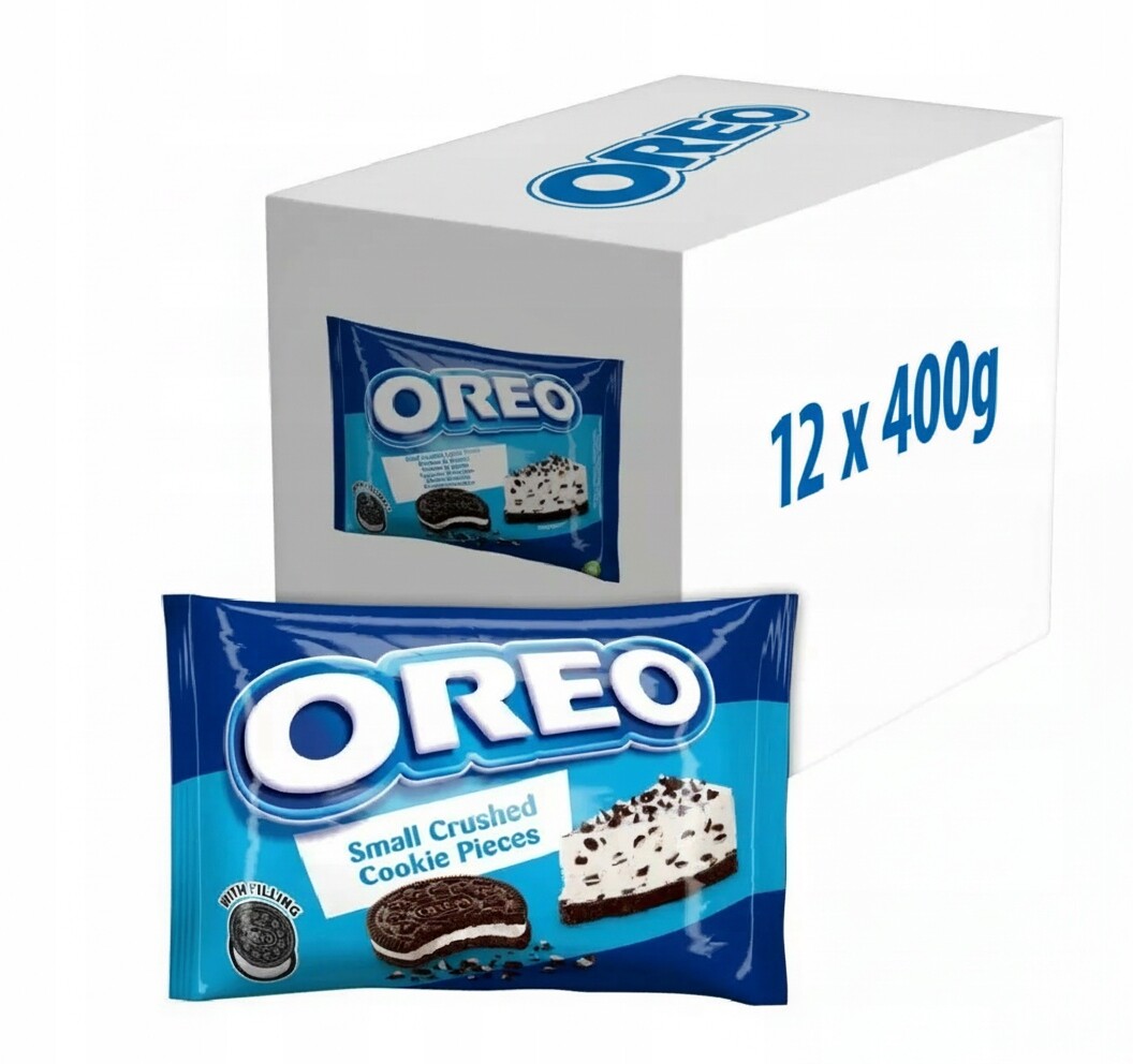 Posypka oreo 400 g celý karton 12 kusů sada Drtič oreo