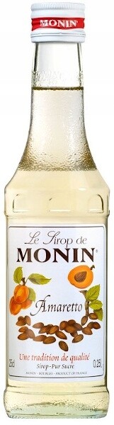 Sirup s příchutí Monin Amaretto 250 ml