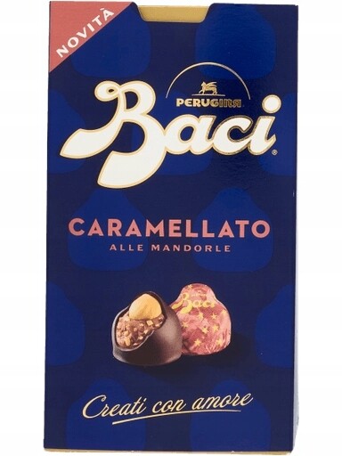 2x Čokoládky Caramellato alle Mandorle 200 g Baci