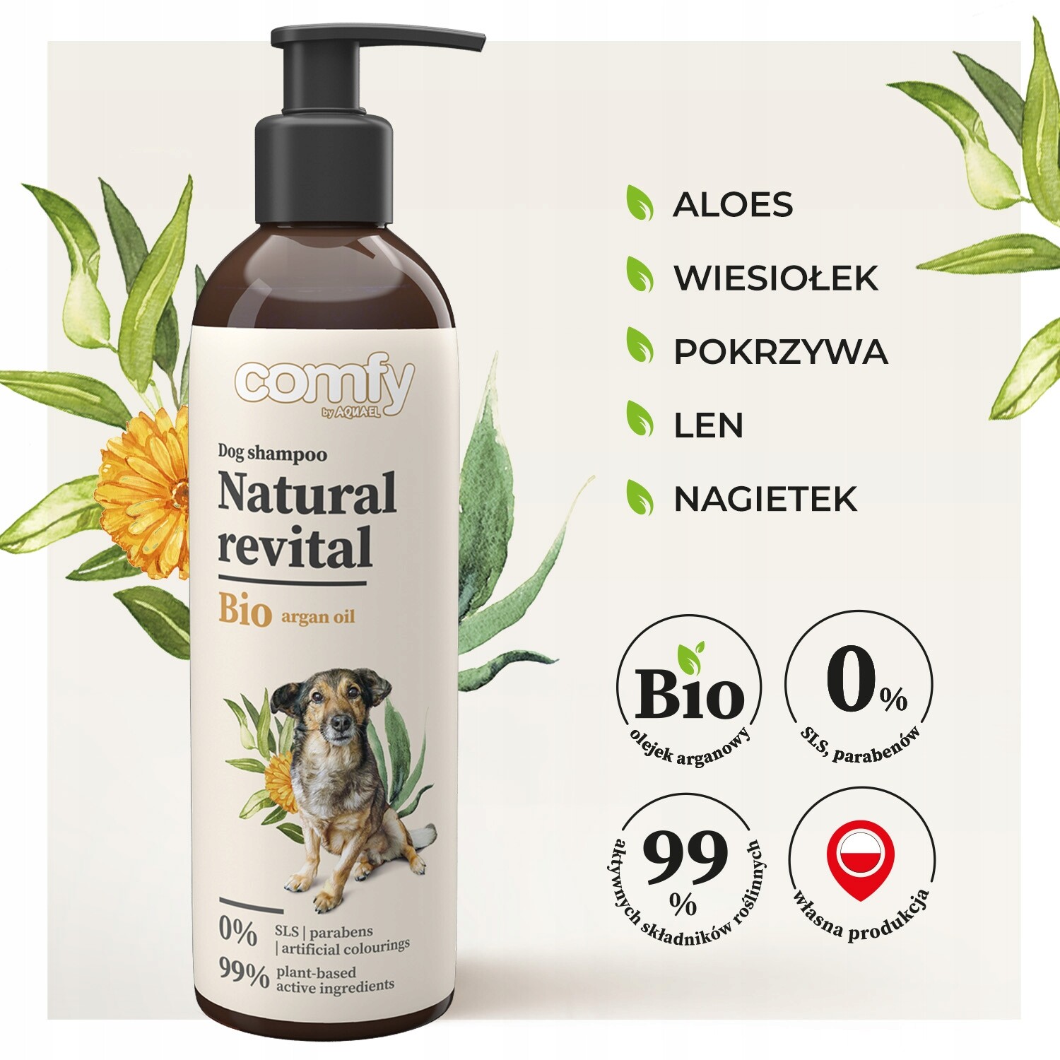 Comfy Natural Revital Šampon 250ml