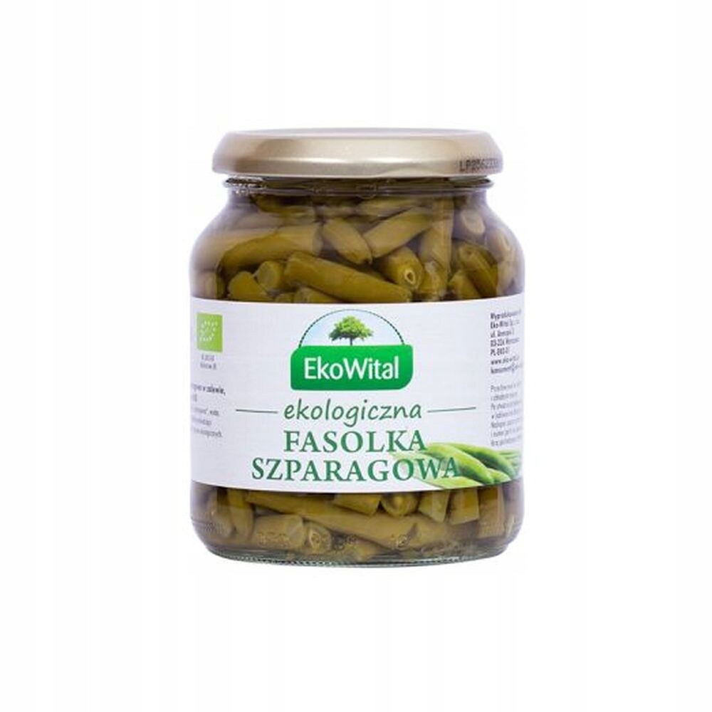 Ekowital Fazole chřestová v nálevu Bio 340 g