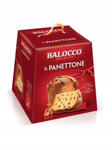 2x Italská bábovka Balocco il Panettone 750 g