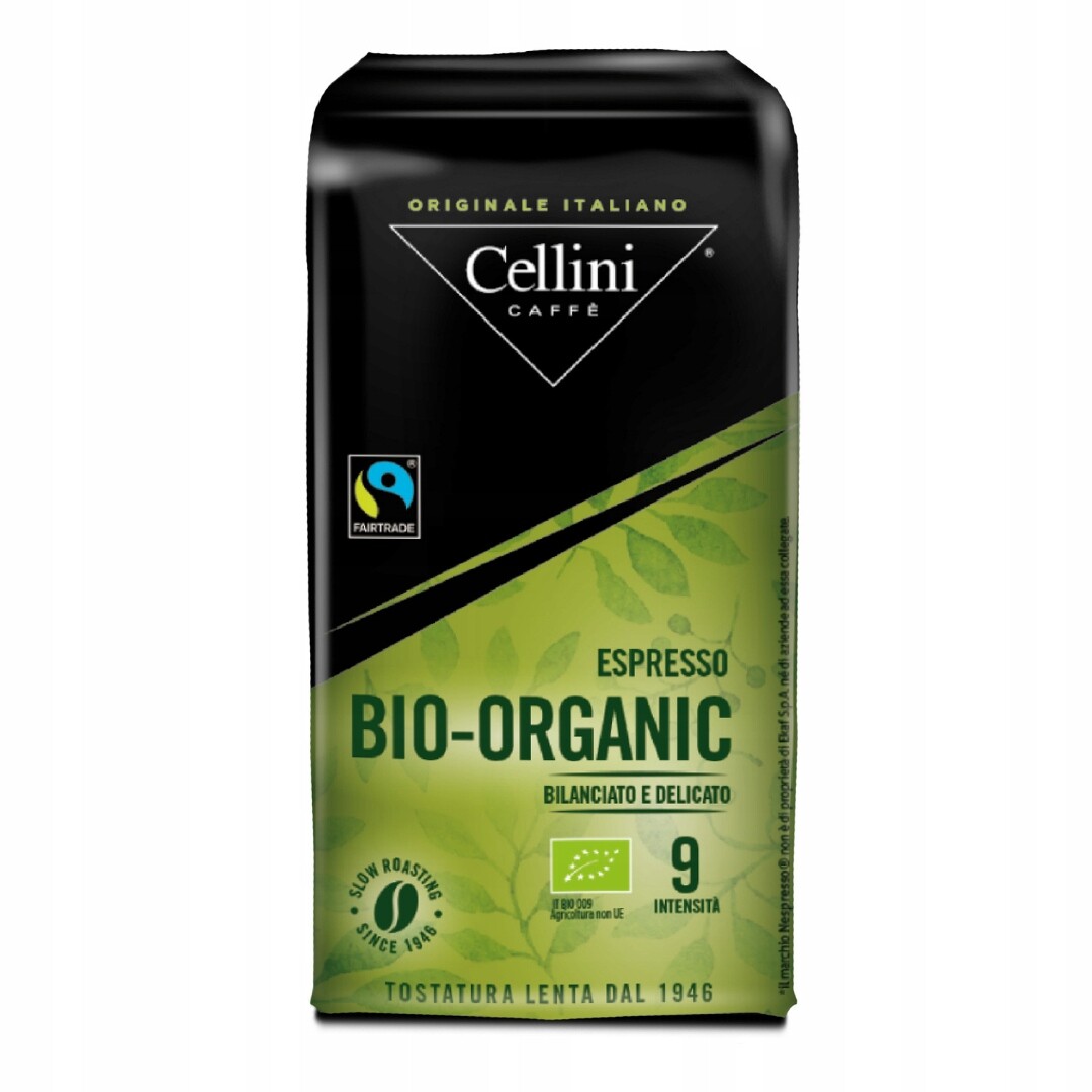 Mletá káva 100% Arabica Cellini 250 bio