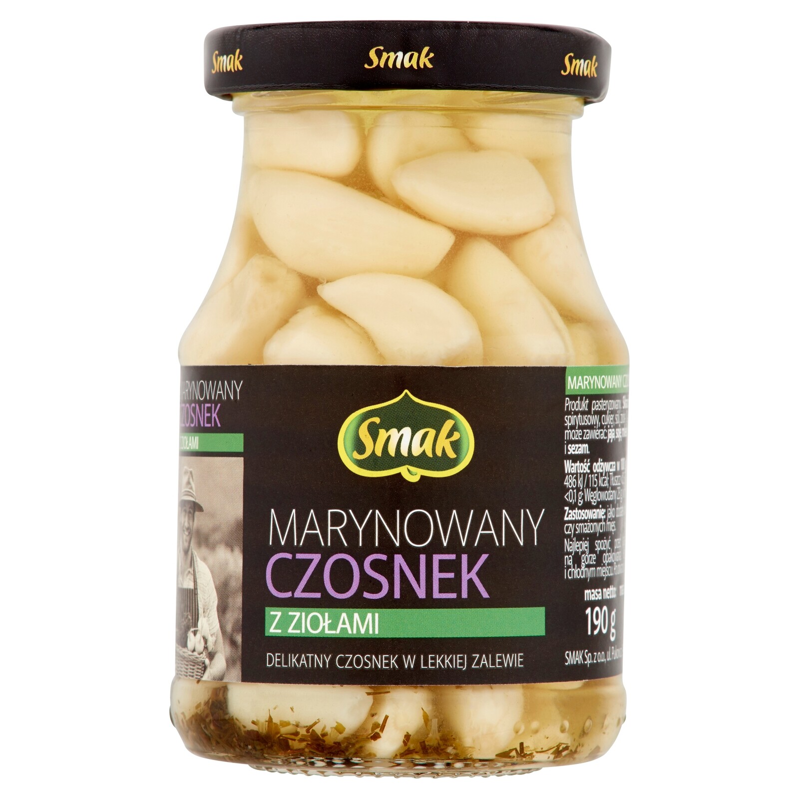Česnek s bylinkami Příchuť 190/120 g